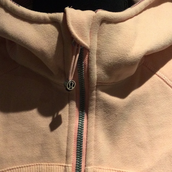 Pink Lululemon Zip Hoodie - Picture 2 of 3